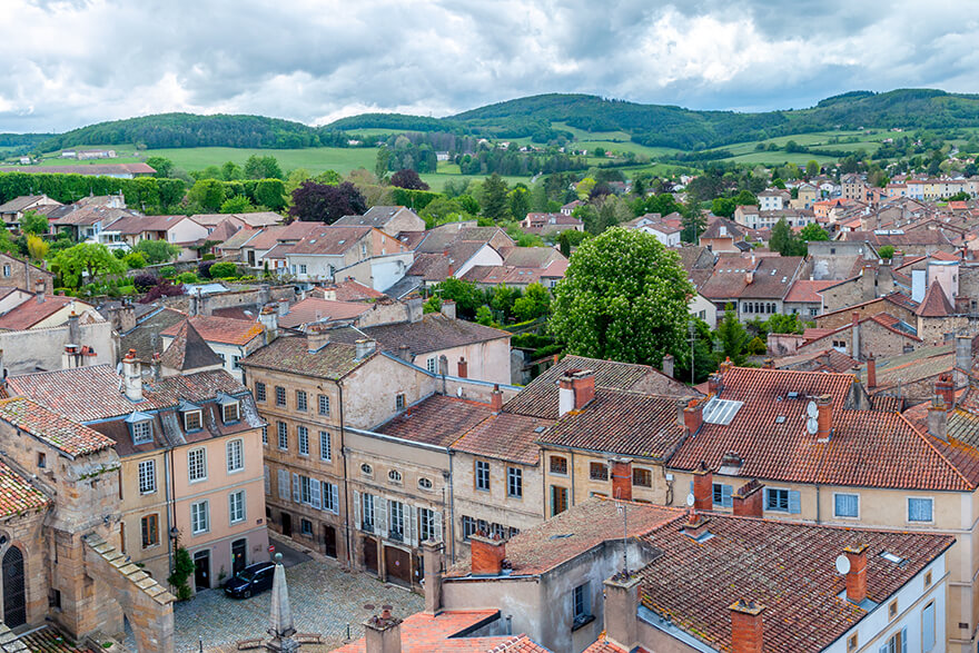 Ville de Cluny tourisme en Bourgogne