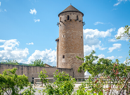 Abbaye de Cluny à visiter lors de votre séjour au camping du lac de Saint-Point-Lamartine en Saône-et-Loire