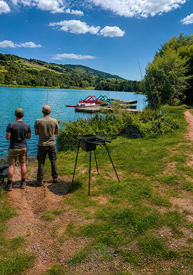 Journée pêche au lac de Saint-Point en Bourgogne